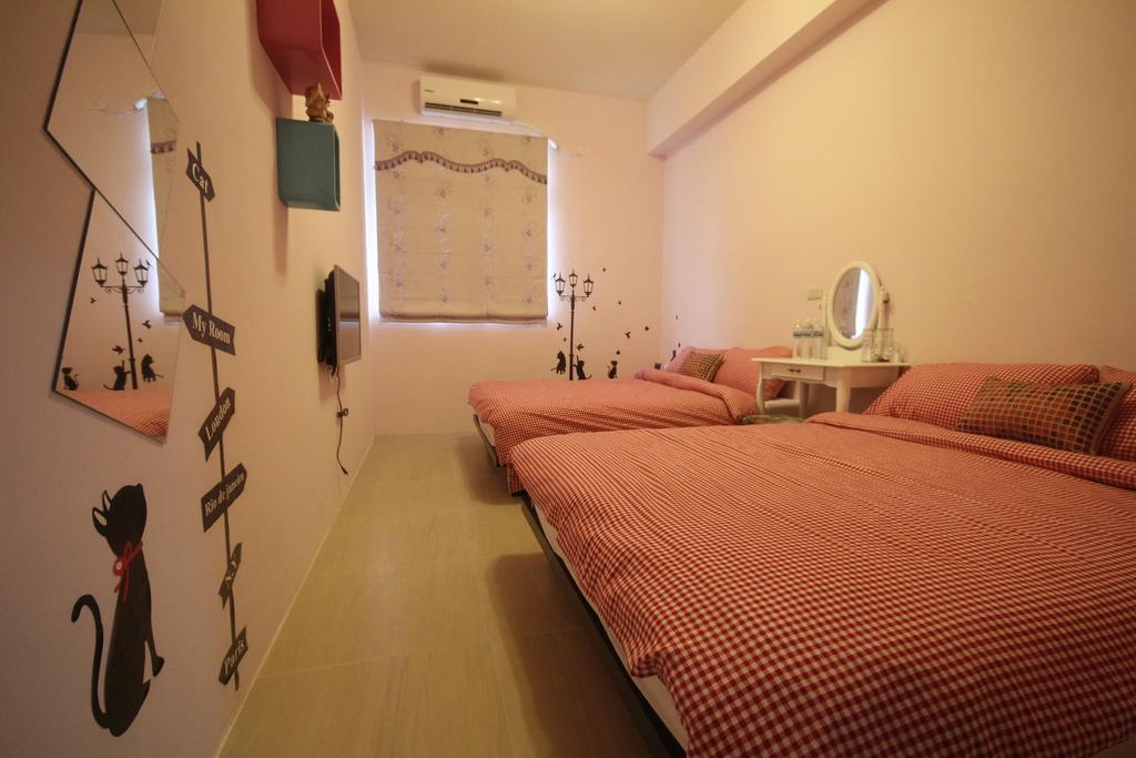 萩閣民宿sara'S House走路可到夜市近市區好停車 Hualien Værelse billede